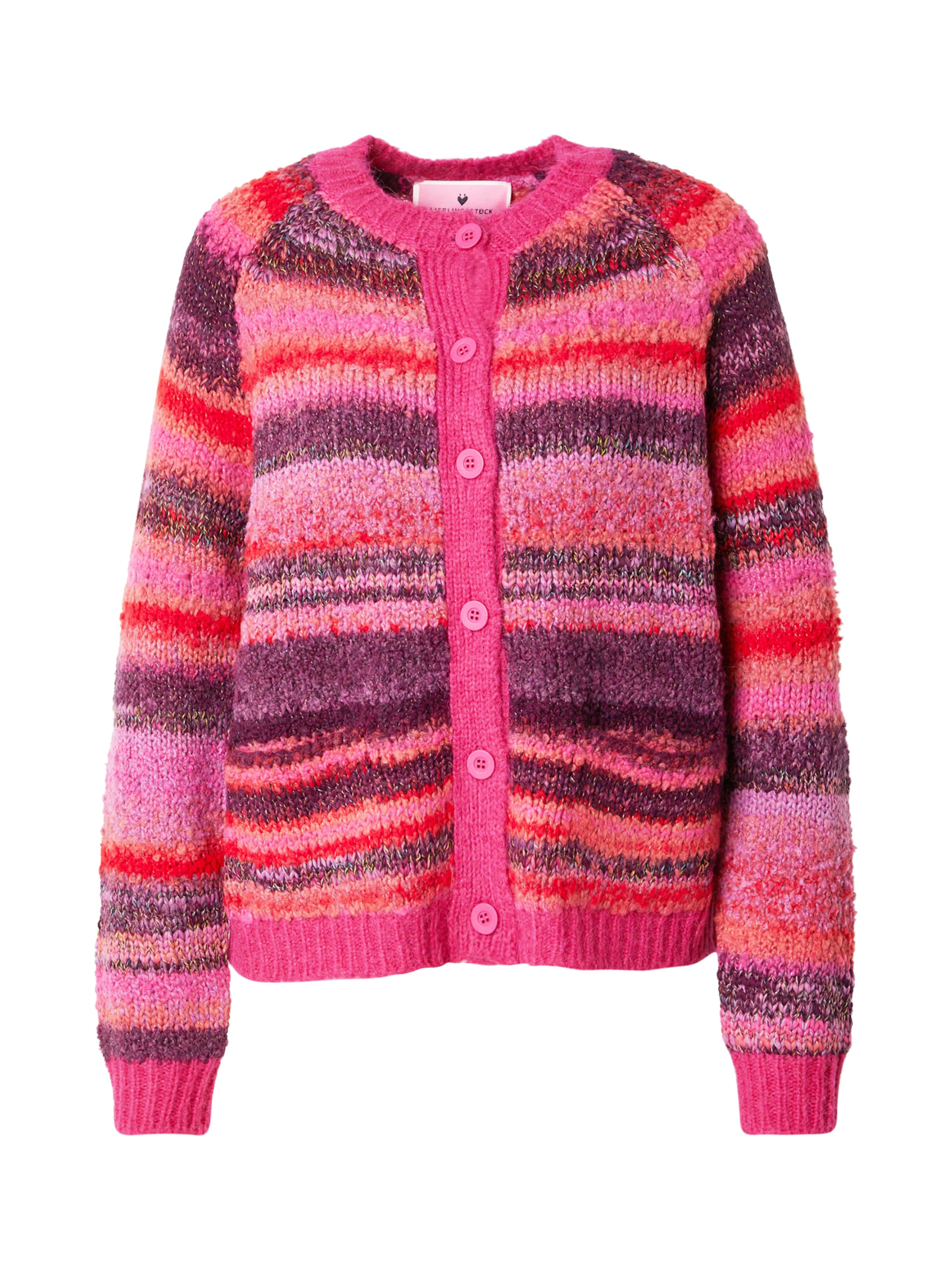 LIEBLINGSSTÜCKKardigan 'Amelia' - roza boja: prednji dio