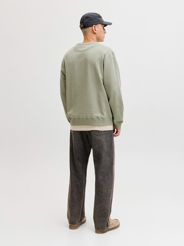 JACK & JONES Sweatshirt 'JORNorrebro' in Groen