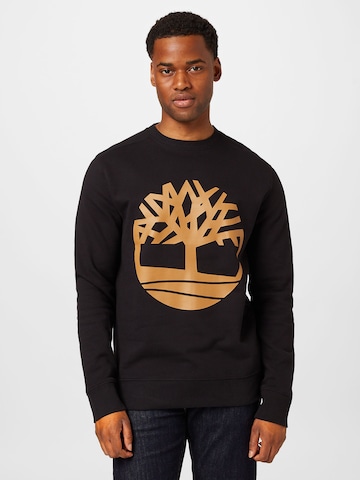 TIMBERLAND Sweatshirt in Schwarz: predná strana