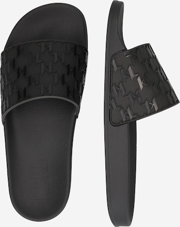 Karl LagerfeldNatikače s potpeticom 'KONDO' - crna boja