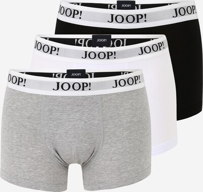 JOOP! Boxers em cinzento claro / acinzentado / preto / branco, Vista do produto