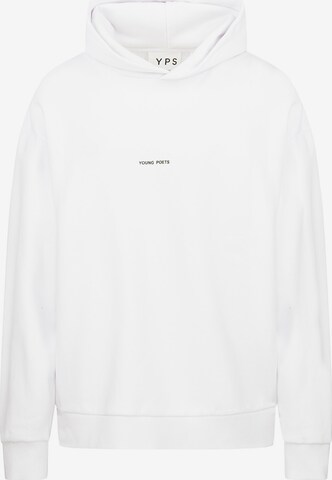 Young Poets Sweatshirt 'Jola' in White: front