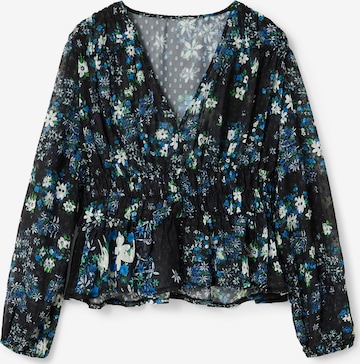 Desigual Blouse 'HAMBURGO' in Blauw: voorkant