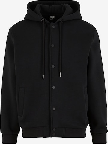 Giacca di felpa di Urban Classics in nero: frontale