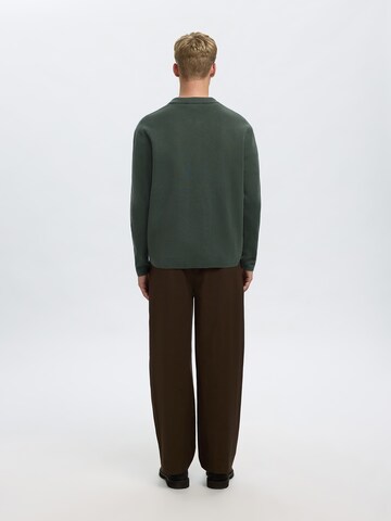 SELECTED Knit cardigan 'SLHMIKE' in Green