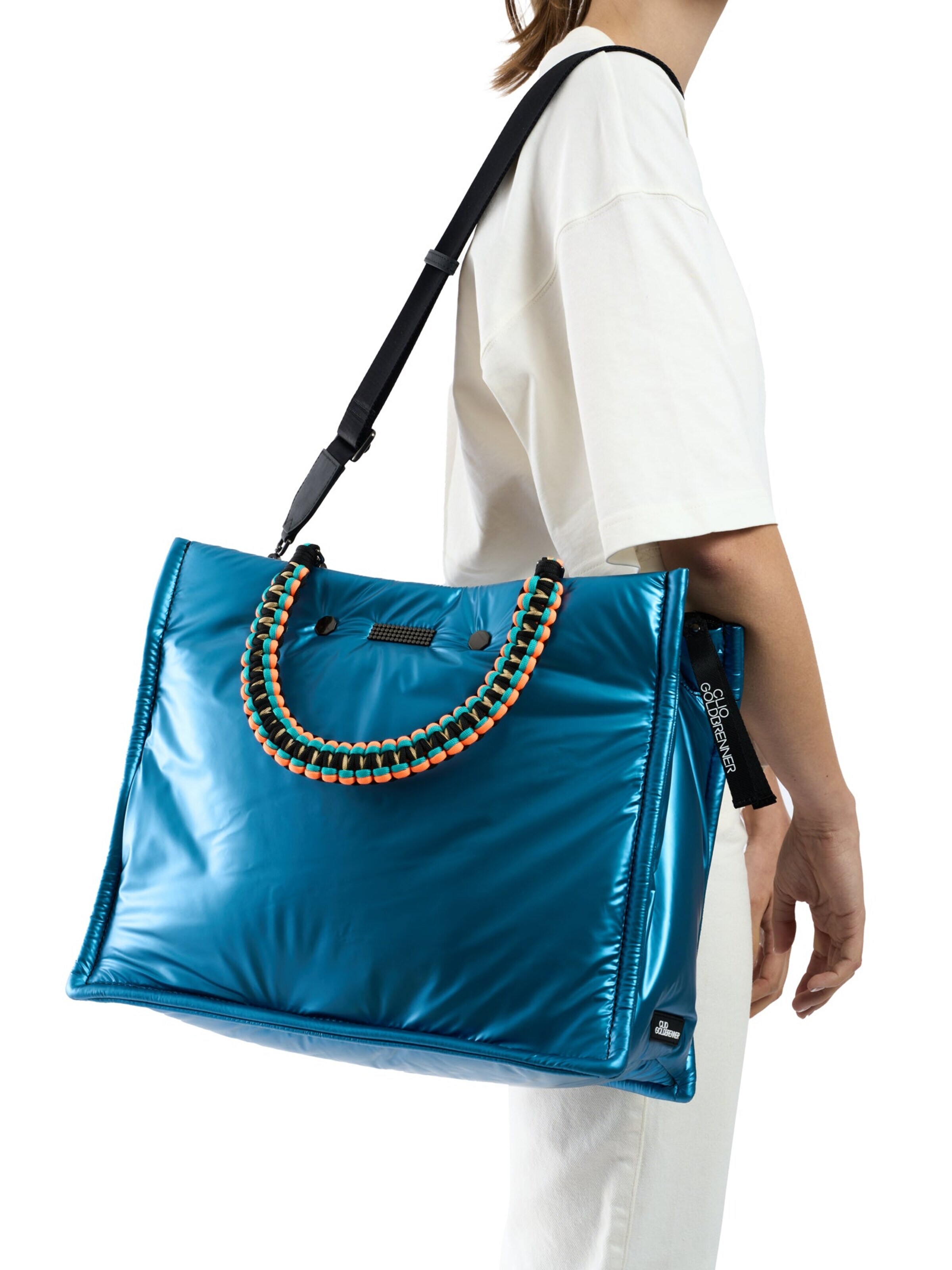 Clio Handbag 'FLEX NYLON' in Blue