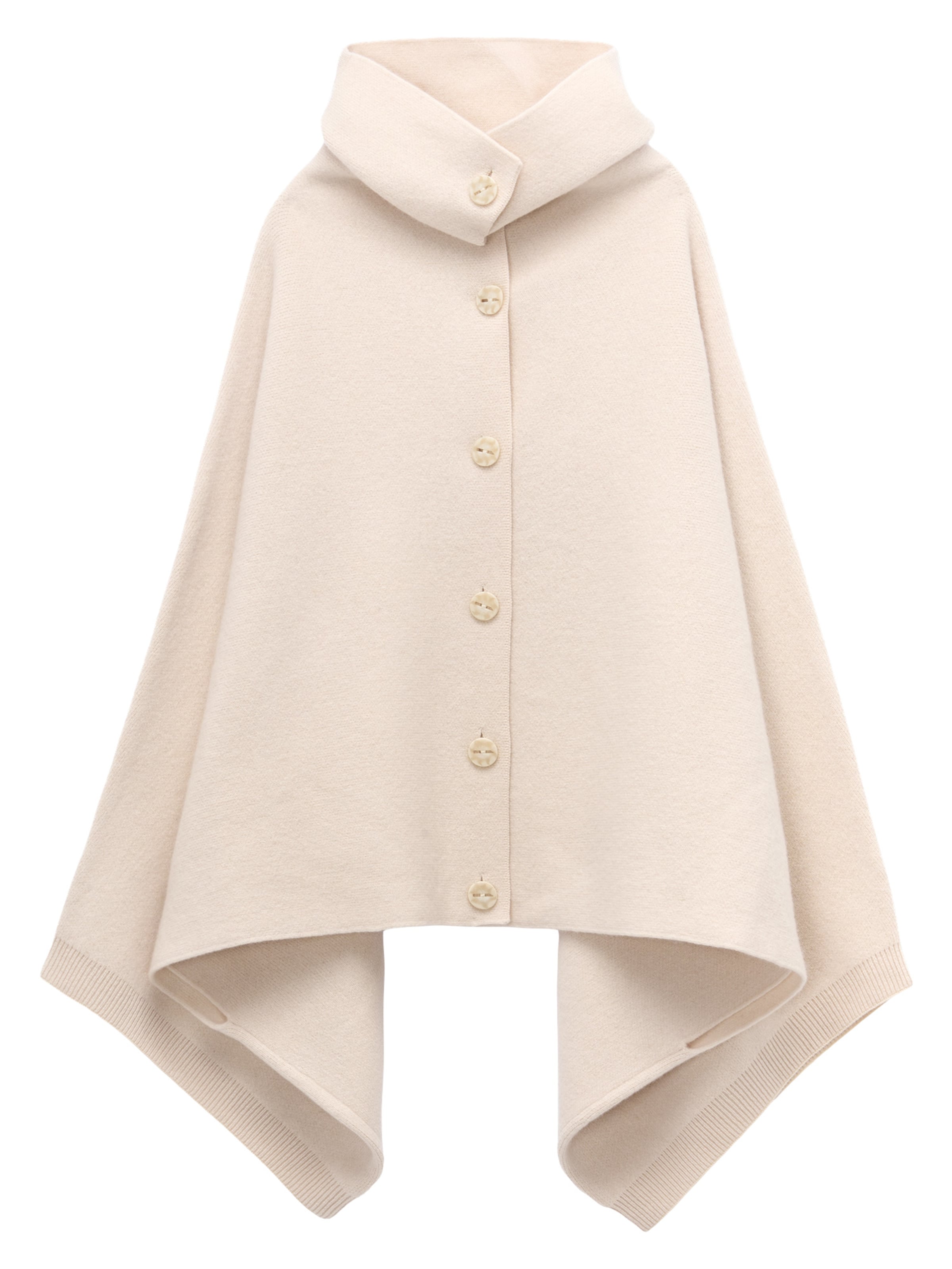 Cape Adolfo Dominguez en beige : devant