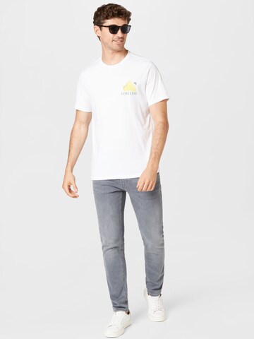 CONVERSE Shirt 'Fresh Lemon' in Wit