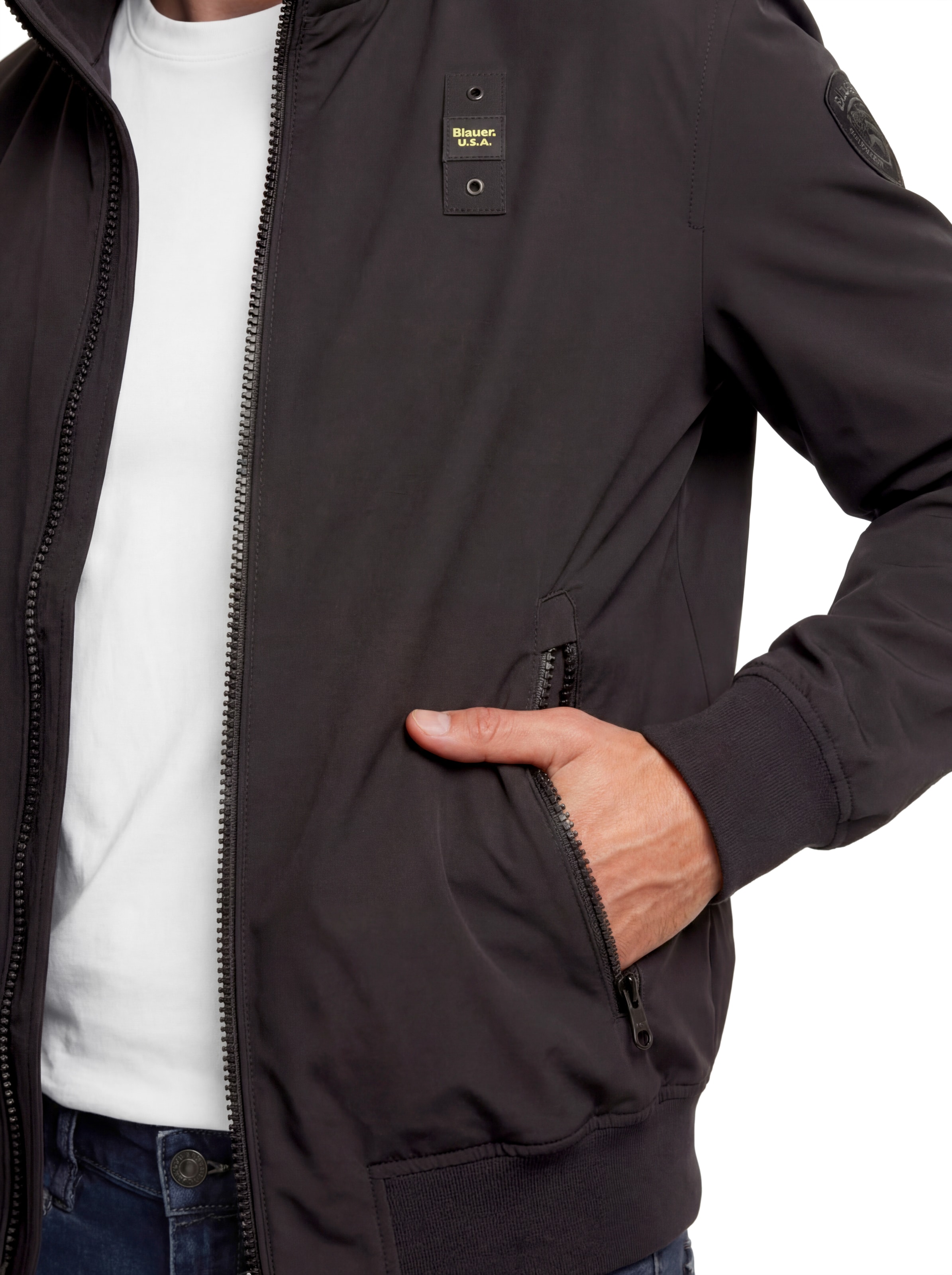 Blauer.USA Between-season jacket in Black