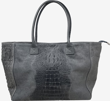 CHICCA BORSE Shopper in Grey: front