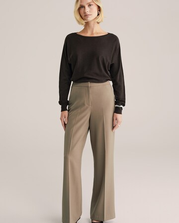 WE Fashion Trui in Bruin