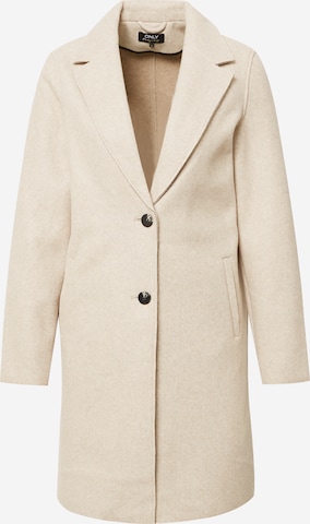 Manteau mi-saison 'ONLCarrie' ONLY en beige : devant