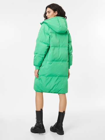 ICHI Płaszcz zimowy 'BUNALA' w kolorze zielony