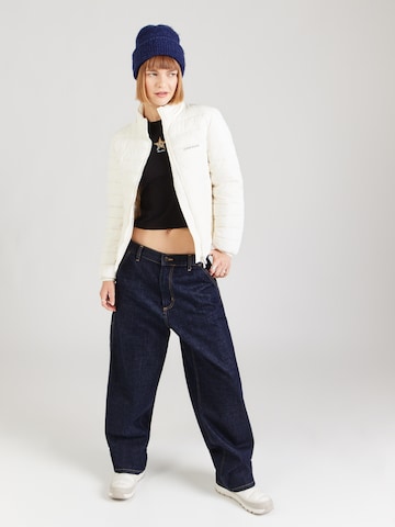 GUESS JEANS Přechodná bunda – béžová