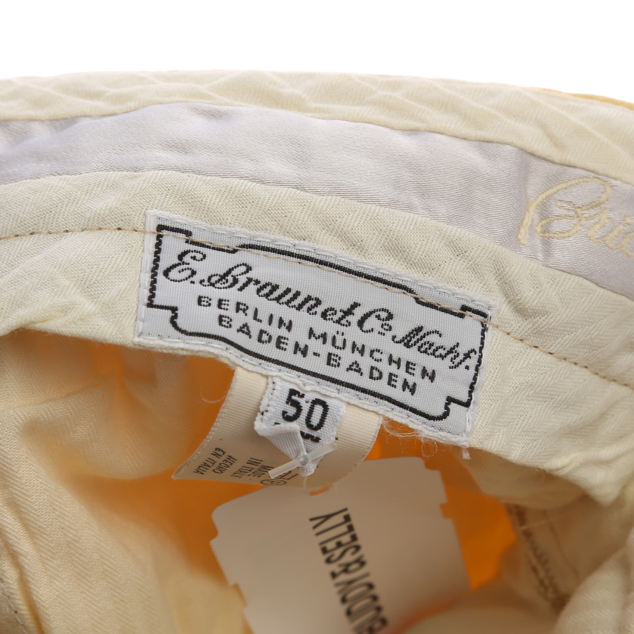 Brioni Pants in 34 in Yellow