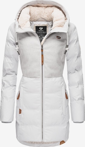 Ragwear Winter Jacket 'Ashani' in Grey: front