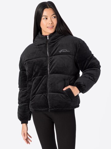 Veste d’hiver FUBU en noir : devant