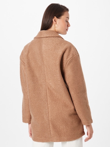 JDY Between-Seasons Coat 'VALDE' in Brown