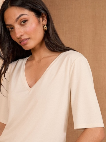 Maglietta di love & roses in beige