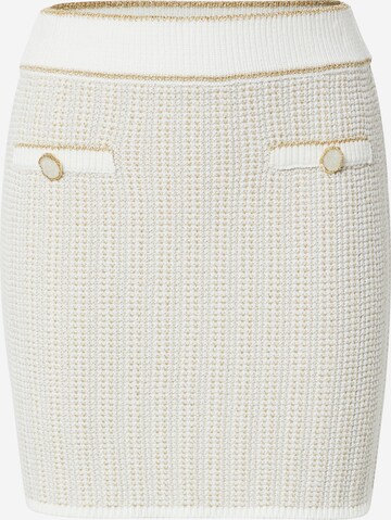 River Island Skirt in Beige: front