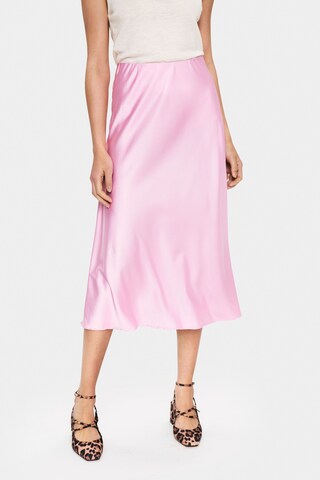SAINT TROPEZ Rok 'Disa' in Lila: voorkant