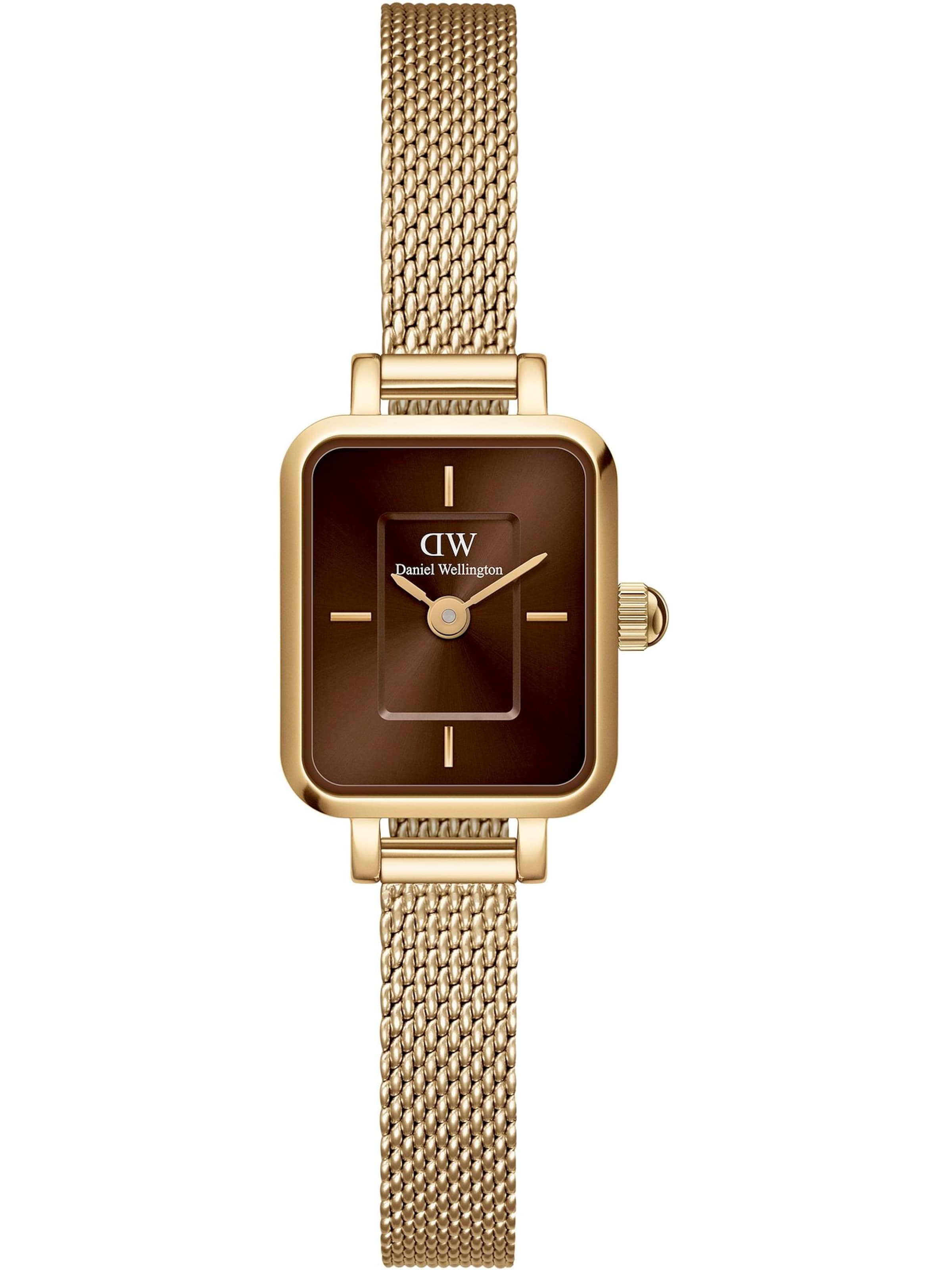 Daniel Wellington Uhr in Gold: Vorderseite