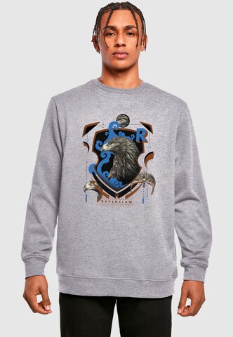 Sweat-shirt 'Harry Potter - Ravenclaw Shield' ABSOLUTE CULT en gris : devant