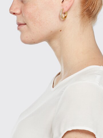 Heideman Earrings 'Rica' in Gold: front