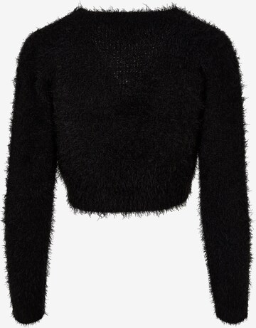 Urban Classics Knit Cardigan in Black