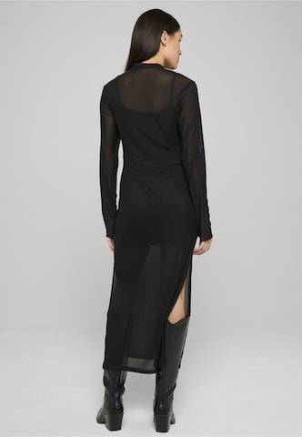 Urban Classics Jurk in Zwart