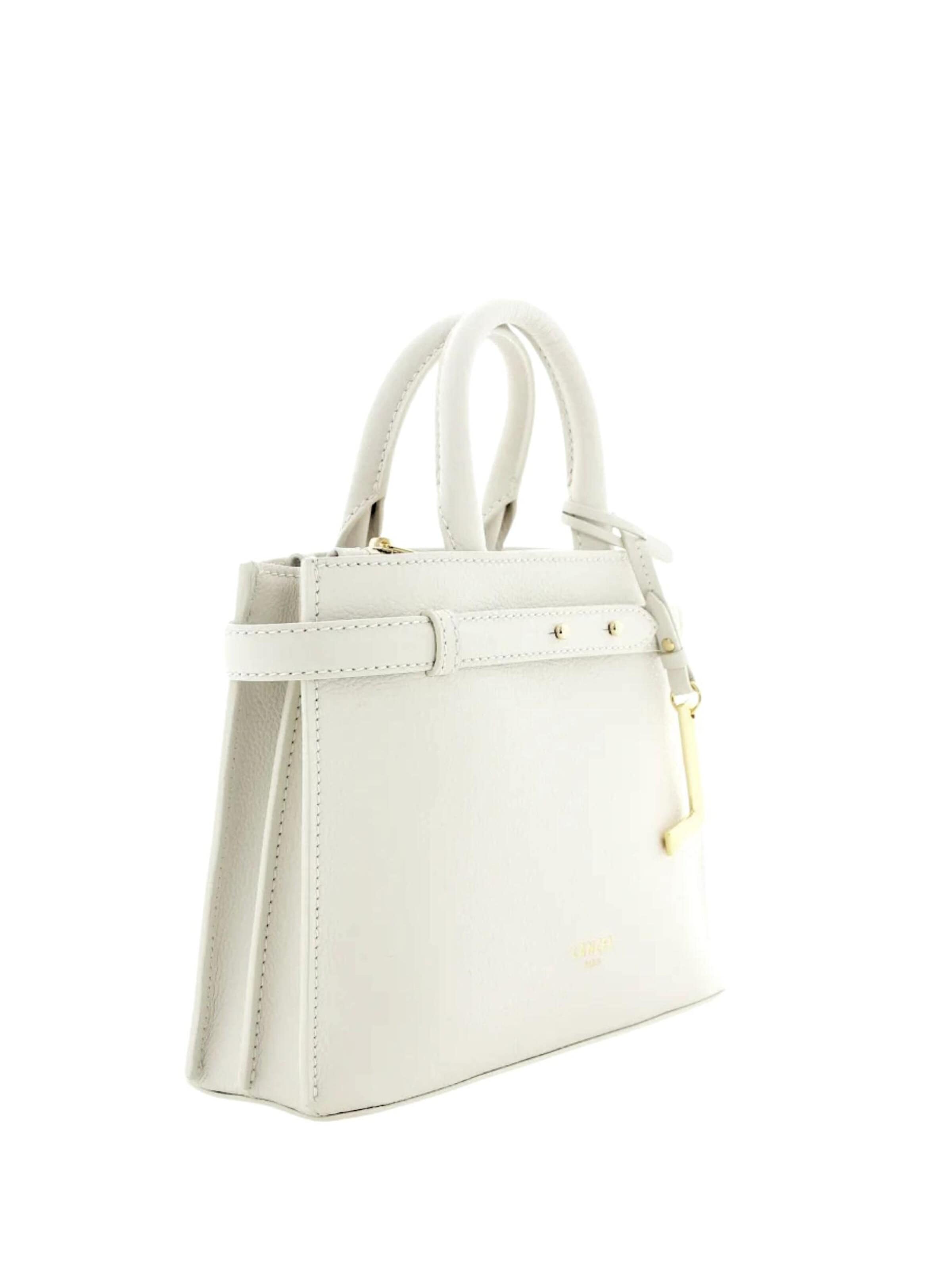Lancel - Bolso de mano 'Sac Ã  Main LANCEL Faubourg S Neige A1352734TU' en blanco