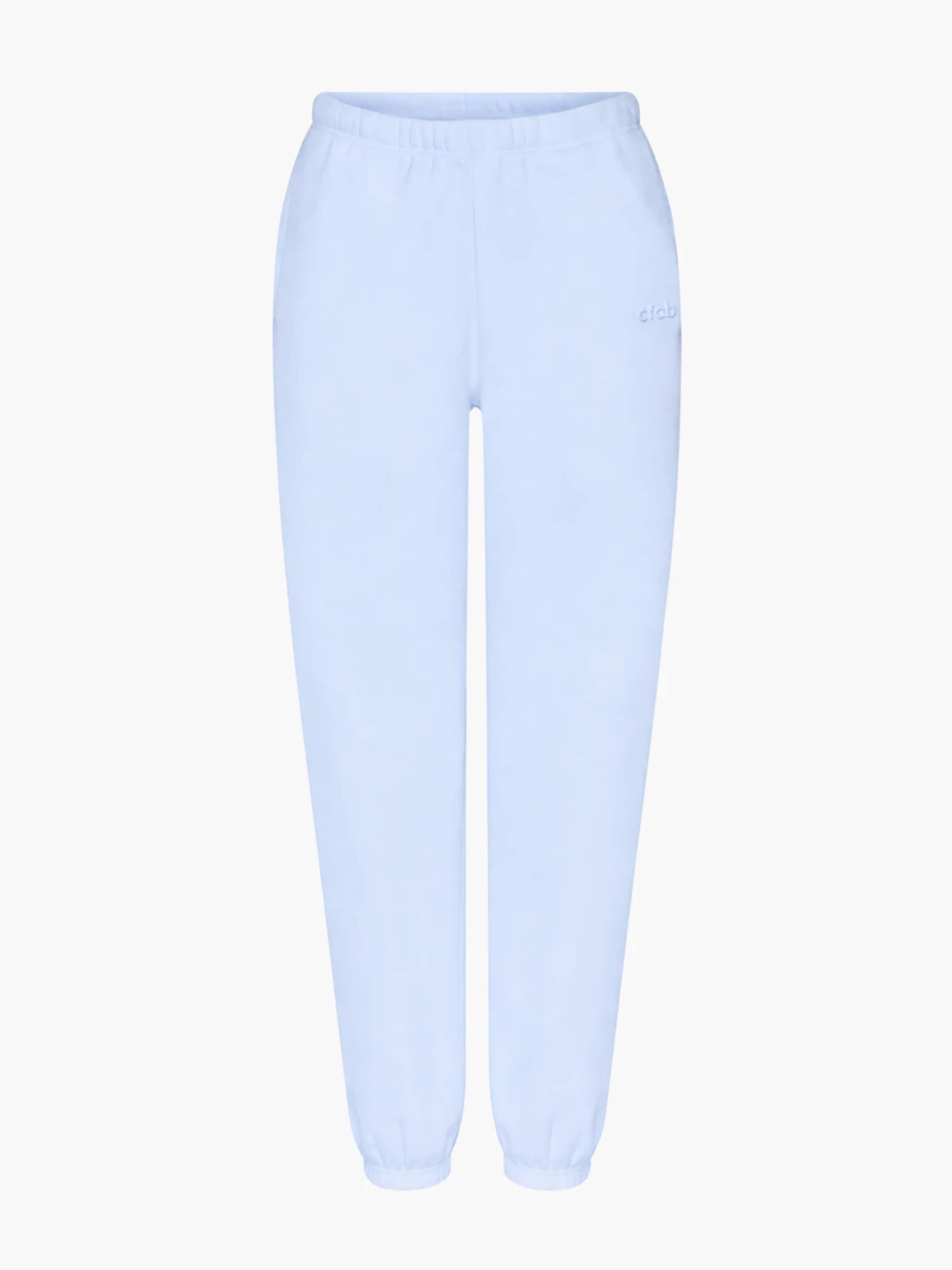 cfab (formerly creamy fabrics) - Pantalón 'Everyday Carrot' en azul: frente