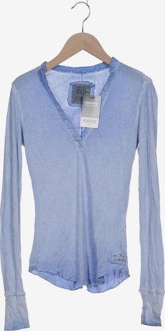 BETTER RICH Langarmshirt XS in Blau: predná strana