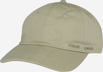 Samsøe Samsøe Cap 'Aribo' in Green: front