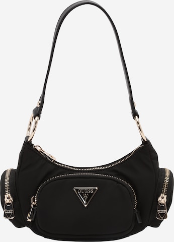 Sac bandoulière 'Gemma' GUESS en noir : devant