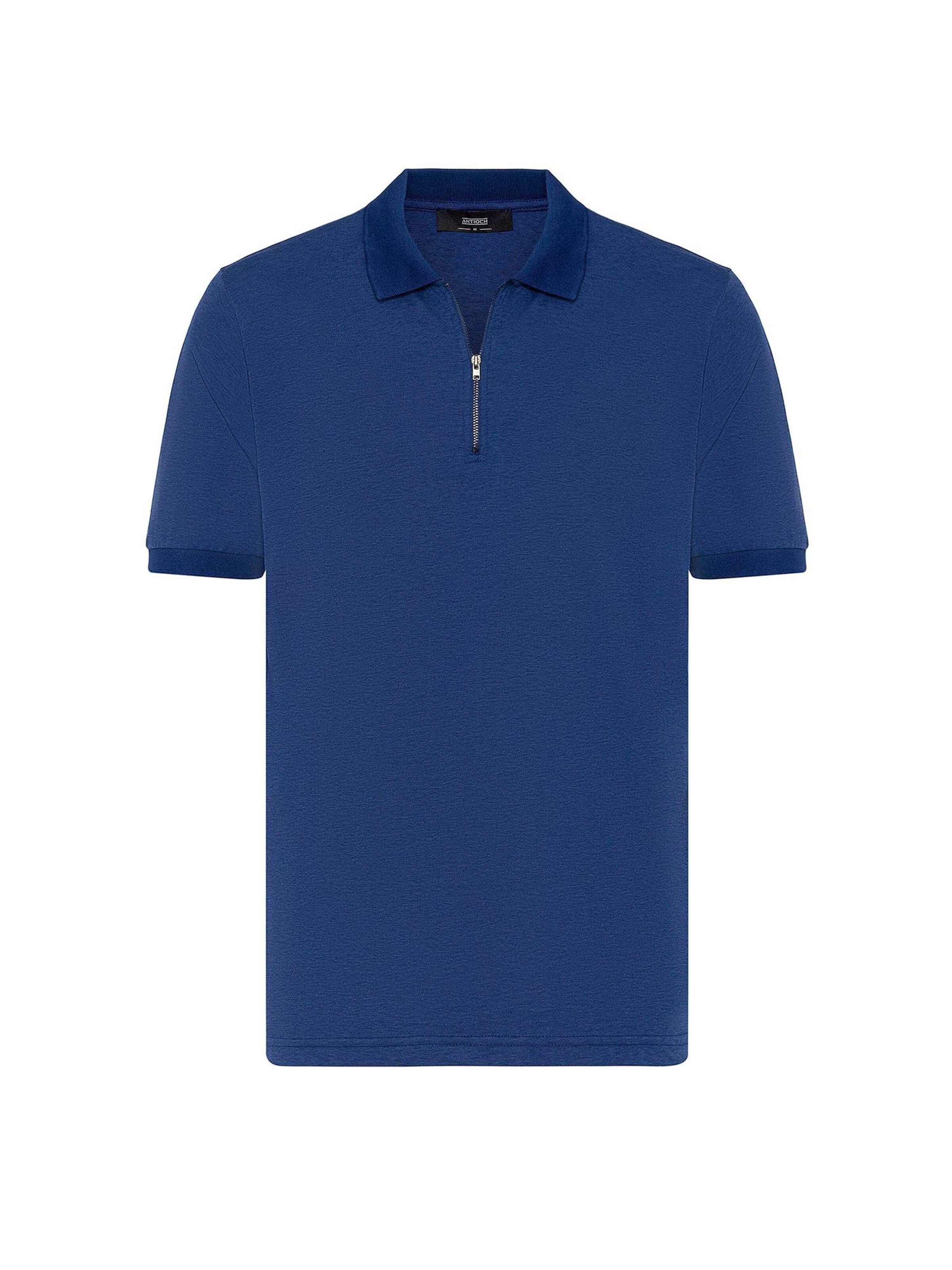 Antioch Tričko – modrá: přední strana