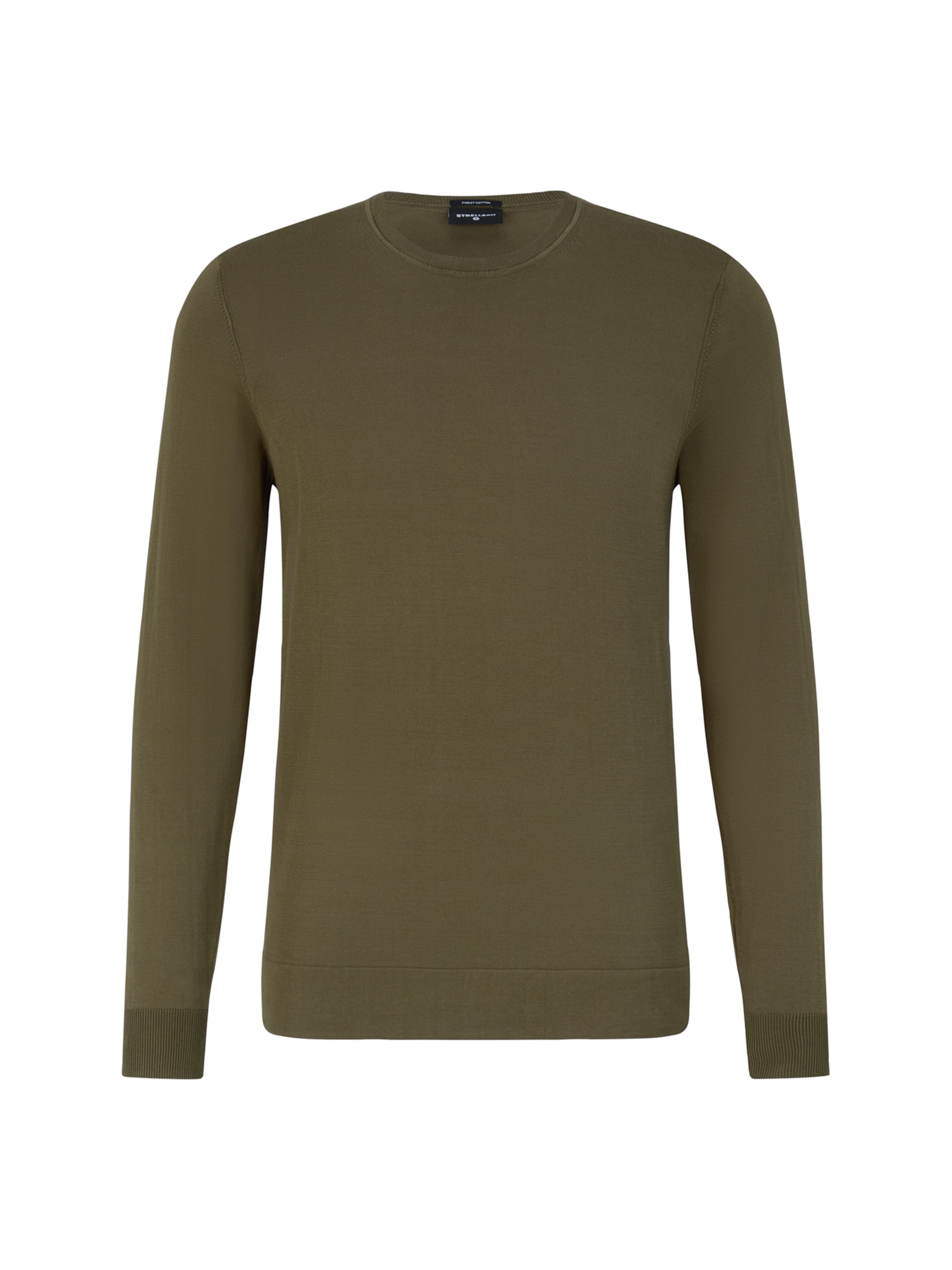 STRELLSON Pullover 'Vincent' in Grün: Vorderseite