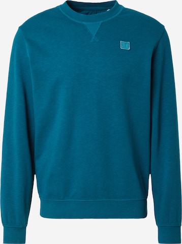 s.Oliver Sweatshirt in Blauw: voorkant