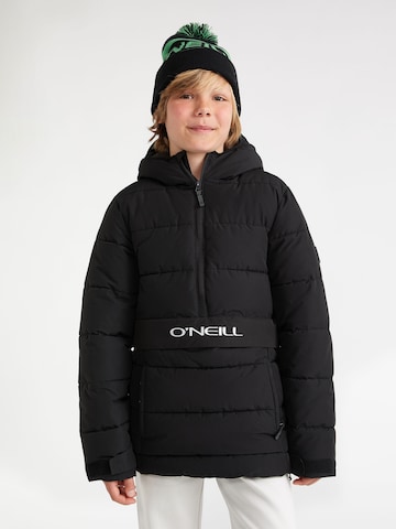 O'NEILL Zimska jakna | črna barva: sprednja stran