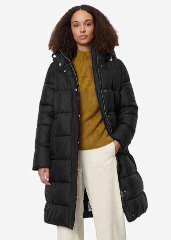 Marc O'Polo Winter Coat in Black: front