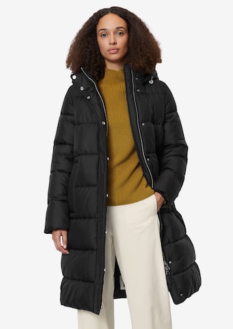 Marc O'Polo Winter Coat in Black: front