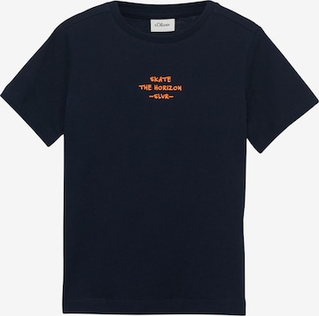 T-Shirt s.Oliver en bleu : devant