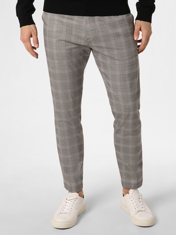 CINQUE Slim fit Pants 'Peppe' in Grey: front