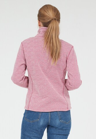 Weather Report Functionele fleece jas 'FREIDA' in Roze