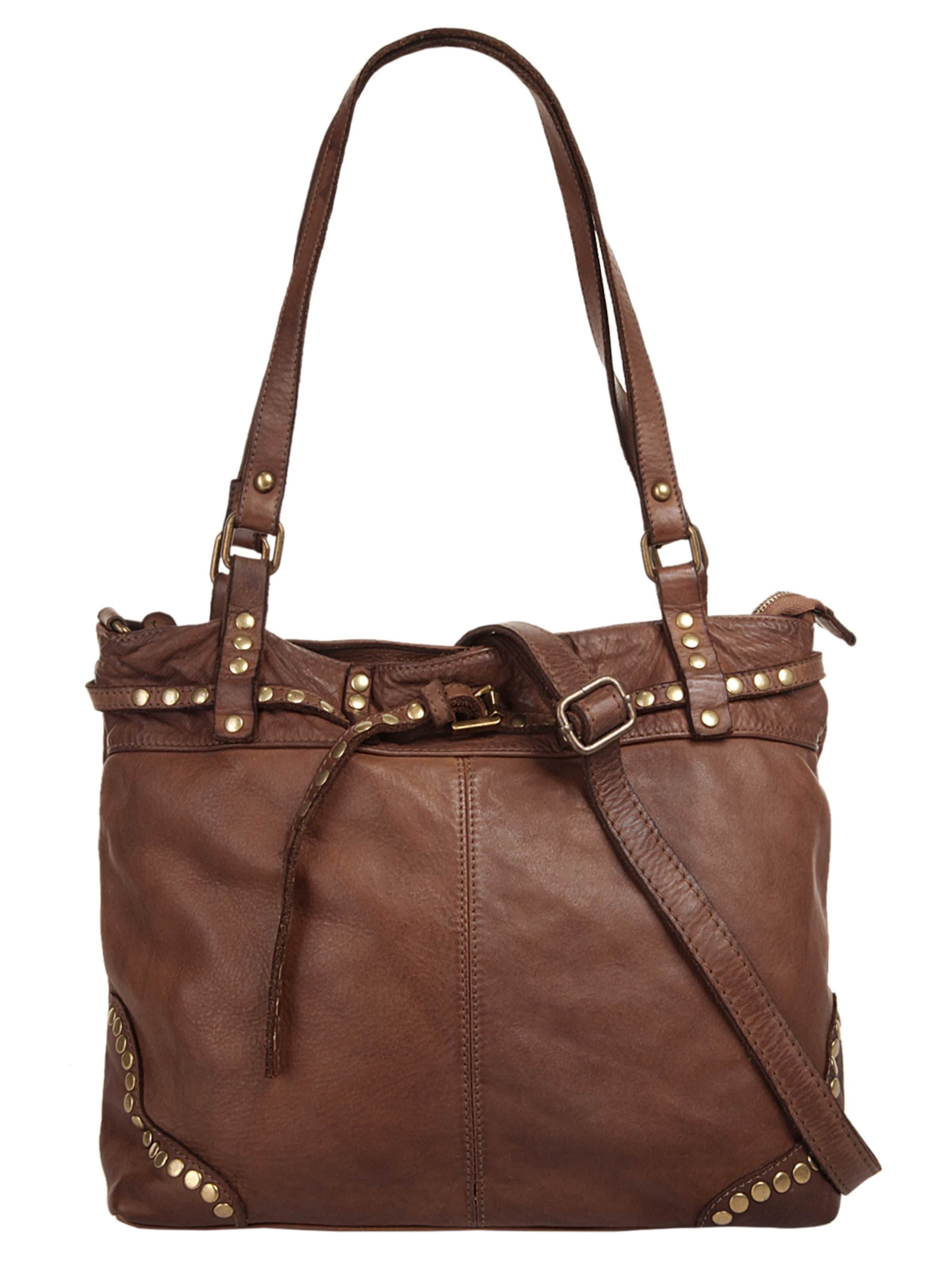Cabas Samantha Look en marron : devant