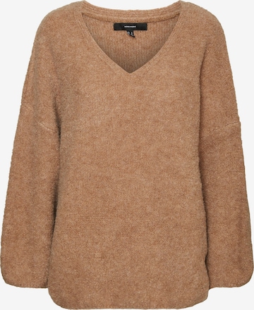 VERO MODA Pullover 'Bonny' i brun: forside