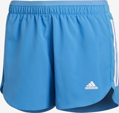 ADIDAS PERFORMANCE Shorts 'Run It' in himmelblau / weiß, Produktansicht