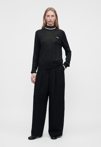 Pulover 'ESSENTIAL' de la Karl Lagerfeld pe negru