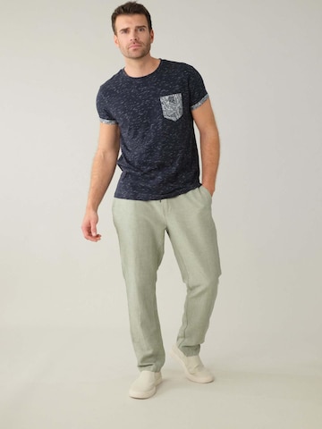 T-Shirt 'Shamar' Deeluxe en bleu