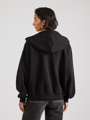 WEEKDAY Sweatvest 'Tony' in Zwart